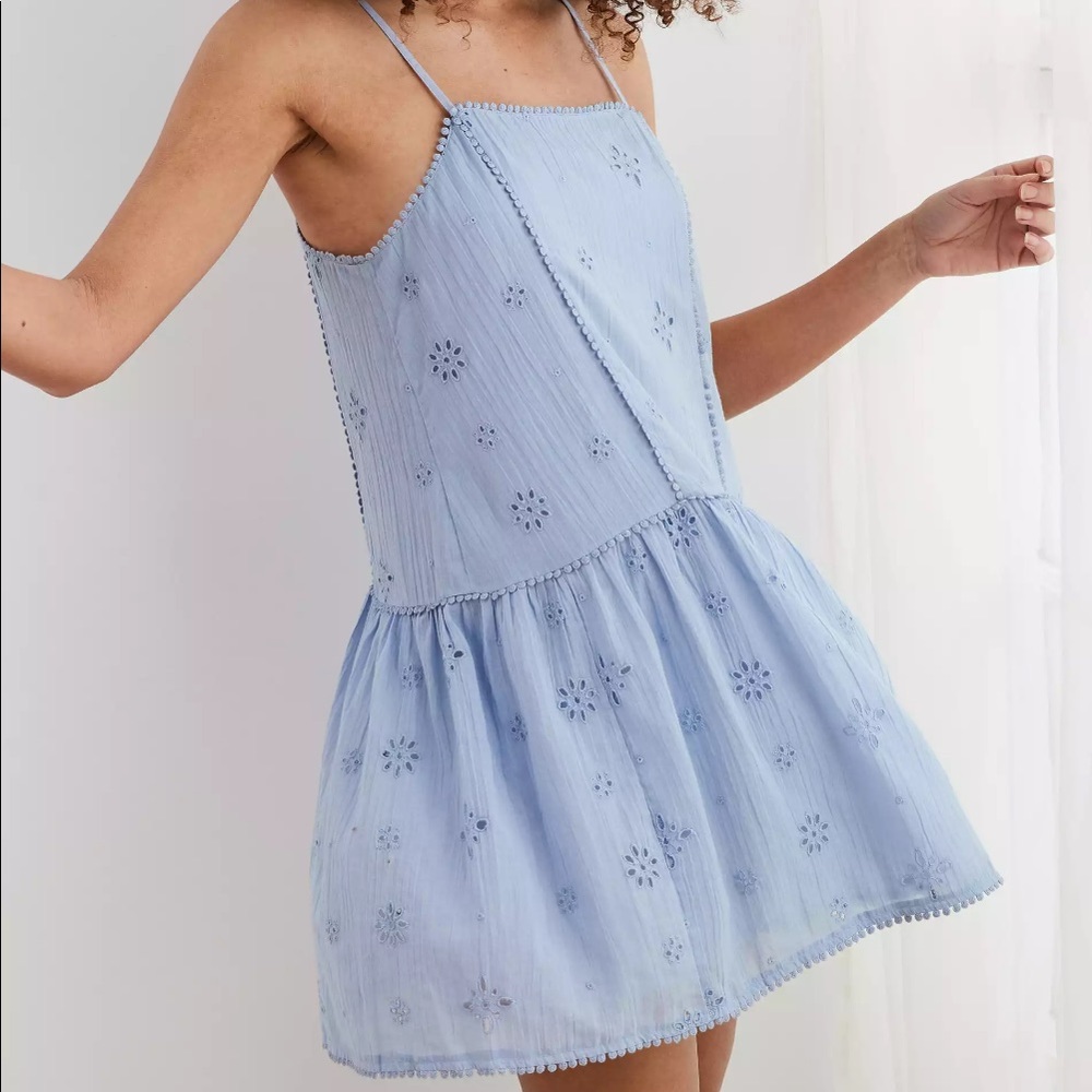 Aerie Eyelet Dress